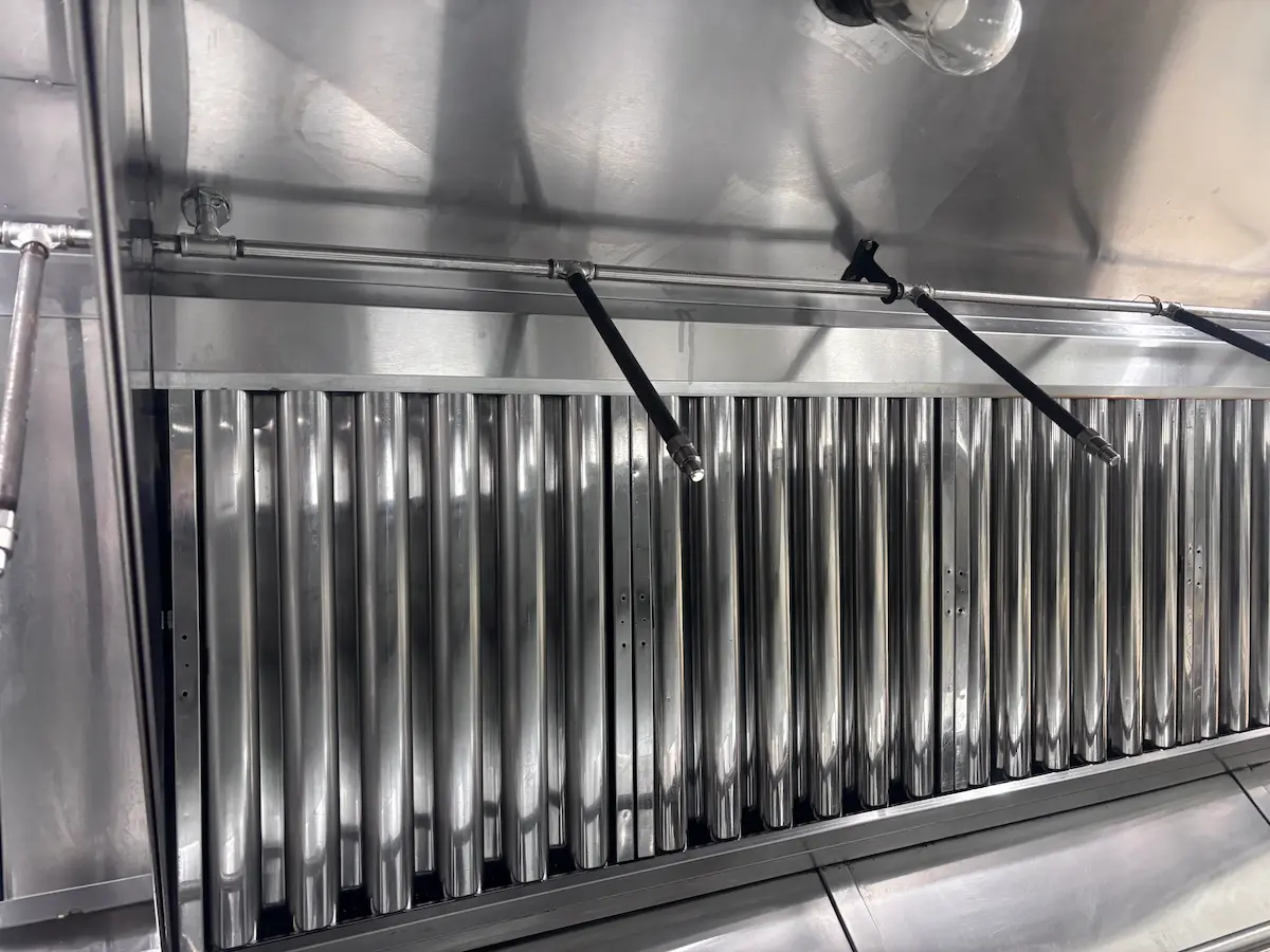 Commercial hood cleaning job in Burlington, ON