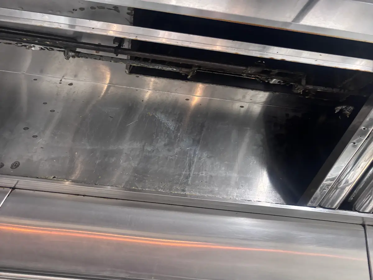 Commercial hood cleaning job in Oakville, ON